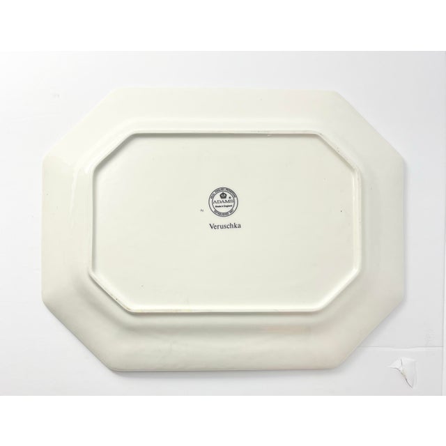 Adams “Veruschka” Ironstone Serving Platter 13 3/4” Good vintage condition. No chips, cracks, or fleabites. Length 13 3/4”...