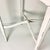 Vintage Shabby Chic Farmhouse Chippy Paint Wood Gallery Side Table. For Sale - Image 11 of 15