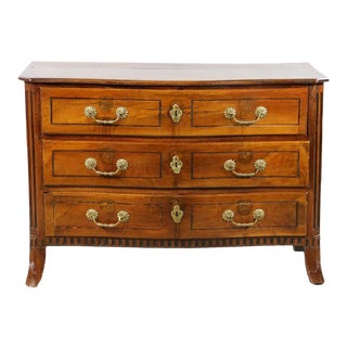 18th Century Northern Italian Carved Commode For Sale