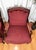 Burgundy Vintage French Style Chairs Henredon For Sale - Image 8 of 8