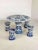 Vintage Chinese Ceramic Dining Table and Stools, Set of 5 For Sale - Image 13 of 13