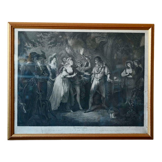Peter Simon after Wiliam Hamilton, Shakespeare's As You Like It, 1790s, Lithograph For Sale