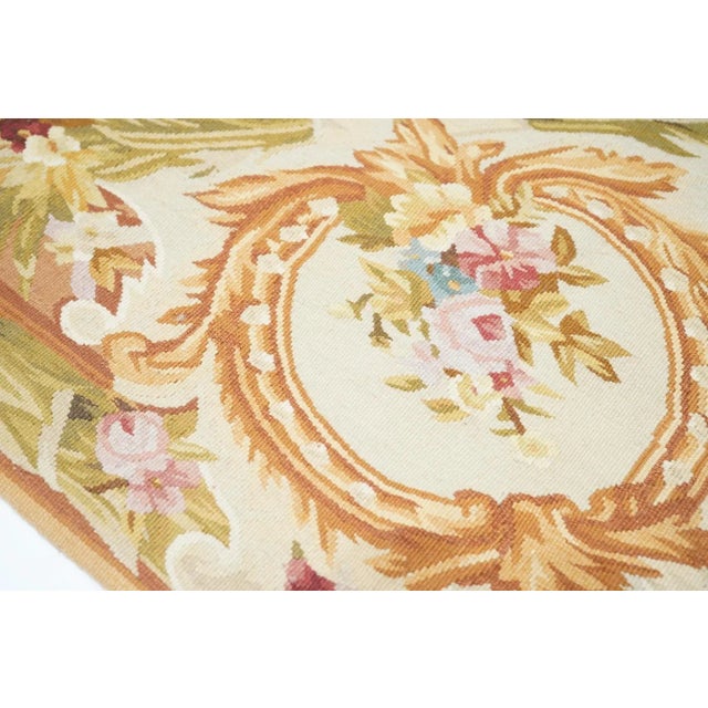 19th Century Aubusson Rug 6' X 9' For Sale - Image 5 of 8