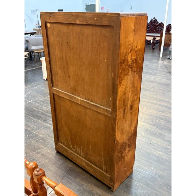 Mid 20th Century Mid 20th Century Art Deco Hanging Armoire With Drawers For Sale - Image 5 of 12