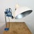 Industrial East German Scissor Table Lamp from Veb Zweckleuchtenbau Dresden, 1950s For Sale - Image 18 of 18