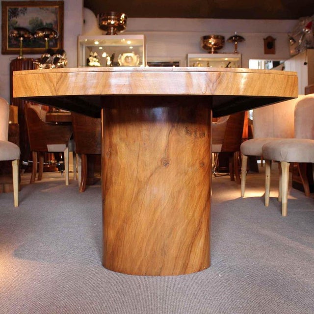 1930s Art Deco Dining Suite, 1930s, Set of 7 For Sale - Image 5 of 12