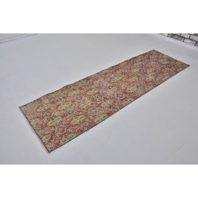 Handmade wool carpet in Turkish Anatolia , Vintage Oushak Rug,Turkish Vintage Anatolian Rug, Handmade wool Rug . One Of...