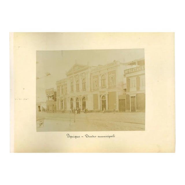 Ancient Views of Iquique, Chile - Vintage Print - 1880s For Sale