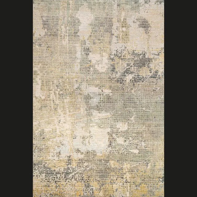 Hand-Knotted Clouds Mosaic Rug from DSV Carpets For Sale - Image 3 of 4