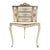 Antique Hand Painted Italian Corner Vanity For Sale