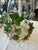 Metal Vintage Ivy Metal Tole Hurricane Candle Holders Pair For Sale - Image 7 of 14
