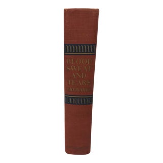 1941 “Blood, Sweat and Tears”by Winston Churchill Book For Sale