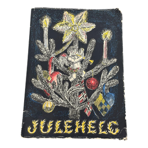1949 "Julehelg" Norwegian Christmas Annual Illustrated Holiday Book.