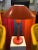 1960s Gerald Thurston Orange Table Lamp by Lightolier For Sale - Image 9 of 13