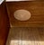 Vintage Baker Furniture Mahogany & Tooled Leather Partner's Writing Desk – "Crown & Tulip" Era For Sale - Image 9 of 12