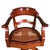 Wood Victorian Swivel Chair with Mesh Seat, 1860 For Sale - Image 7 of 9
