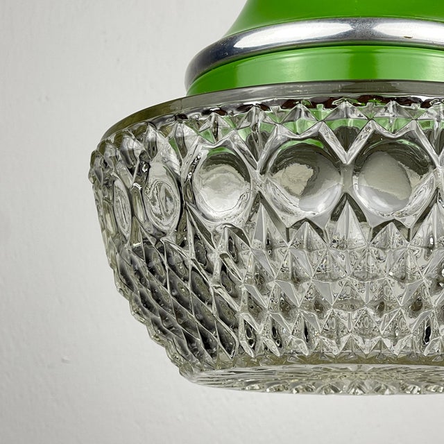 Mid-Century Modern Green Pendant Lamp by Targetti Sankey, 1960s For Sale - Image 12 of 15