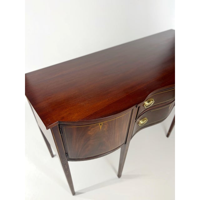 Henkel Harris Inlaid Mahogany Federal Style Sideboard For Sale - Image 9 of 10