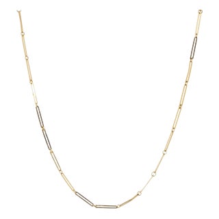 Portuguese 19.2K Gold Chain, 20th Century For Sale