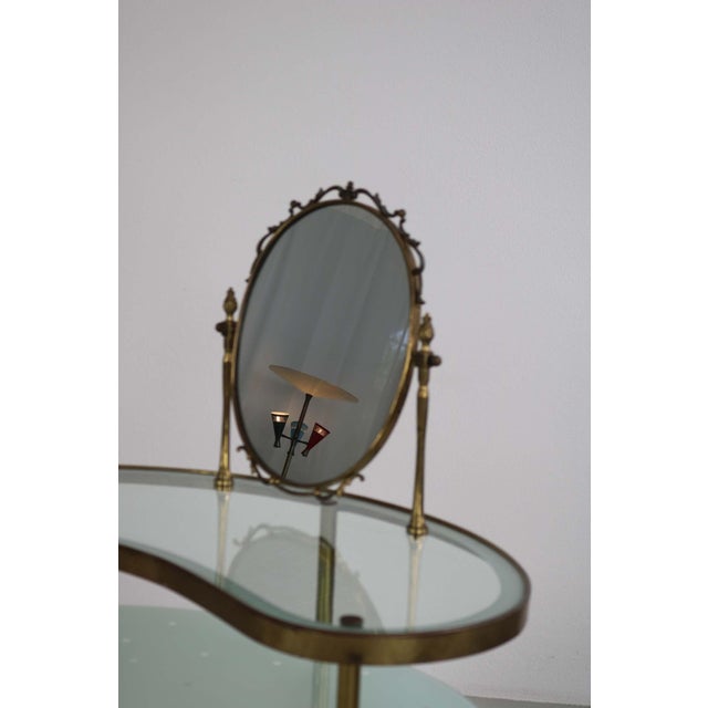 Illuminated Dressing Table, Italy, 1950s For Sale - Image 14 of 18