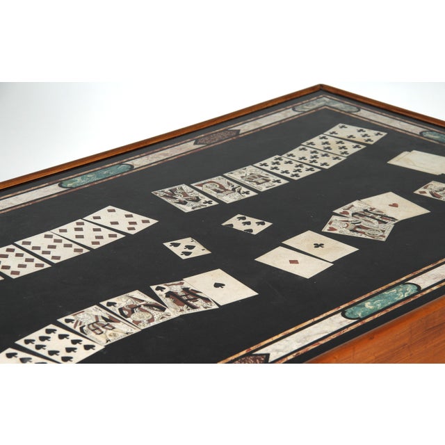 Wood Scagliola Game Table, 18th-19th Century For Sale - Image 7 of 14