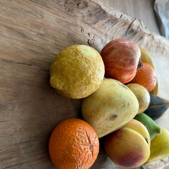 Mid-Century Italian Alabaster Stone Fruit - 11-Piece Curated Collection For Sale In Baltimore - Image 6 of 11