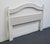 Shabby Chic Lexington / Henry Link Country Cottage Style White Wicker Full Size Headboard 299-477-120 For Sale - Image 3 of 7
