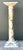 Hollywood Regency Vintage Marble Column Pedestal For Sale - Image 3 of 12