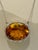 Silver Natural 48 Carat Oval Citrine & Diamond Pendant 14 Karat White Gold Necklace For Sale - Image 8 of 8