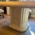 Authentic Kreiss Collection Solid Travertine Square Dining Table For Sale - Image 10 of 12