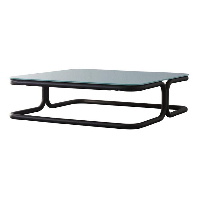 Black Coffee Table by Chiaramonte & Marin for Emu, 1980s For Sale - Image 8 of 8