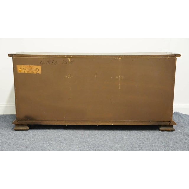 Stanley Furniture Ranchero Collection Rustic Southwestern Oak 64" Triple Dresser 2955-05 For Sale - Image 11 of 13