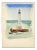 Pierre Segogne, The Lighthouse, Watercolor, Early 20th Century For Sale