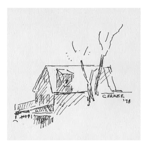 1978 Hayward Cirker Drawing of a House.