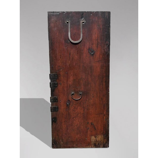 Antique Meiji Japanese Keyaki Merchant Tansu Chest, 1880 For Sale - Image 9 of 16
