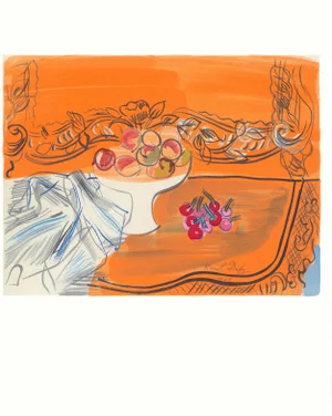 1965 Lithograph After Raoul Dufy's "Nature Morte" (Still Life)