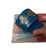 Two Aldo Londi Vases in Rimini Blue With Mettalic Clovers For Sale - Image 10 of 11