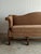 English Vintage Camelback Chippendale-Style Sofa For Sale - Image 3 of 17