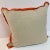 Coral Linene Geometric Toss Pillow For Sale - Image 11 of 11