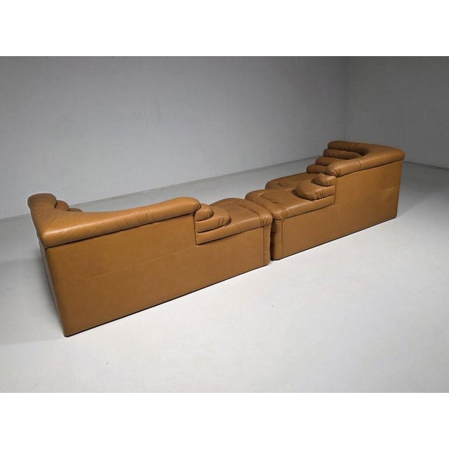 DS-1025 Terrazza Sofas by Ubald Klug for De Sede, 1980s, Set of 2 For Sale - Image 6 of 10