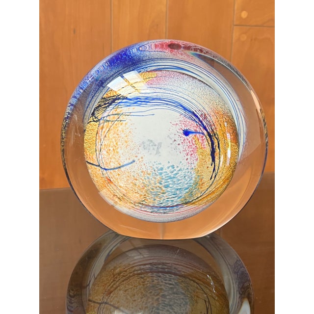 Large Abstract Ocular Glass Sculpture For Sale - Image 14 of 15