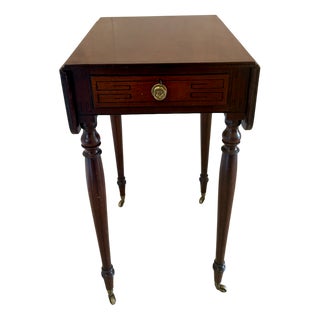 19th Century Antique Regency Free Side Table, 1820s For Sale