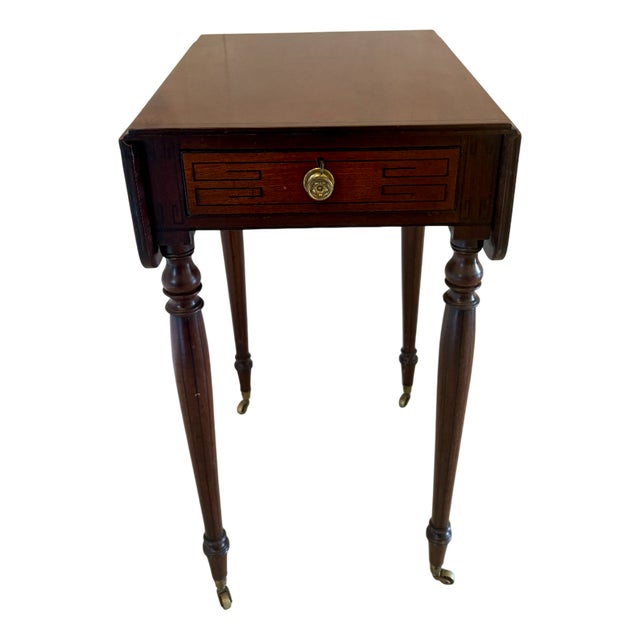 19th Century Antique Regency Free Side Table, 1820s For Sale