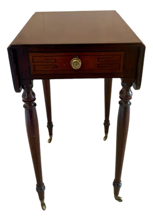 19th Century Antique Regency Free Side Table, 1820s