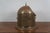 Antique Copper Brass Nautical Maritime Gimbal Compass Binnacle Ship Oil Lamp For Sale - Image 4 of 11