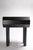 Wood Featured in The 2020 San Francisco Decorator Showcase — 1970s Hans Eichenberger for Röthlisberger Postmodern Black Mahogany & Chrome Roll-Top Desk For Sale - Image 7 of 13