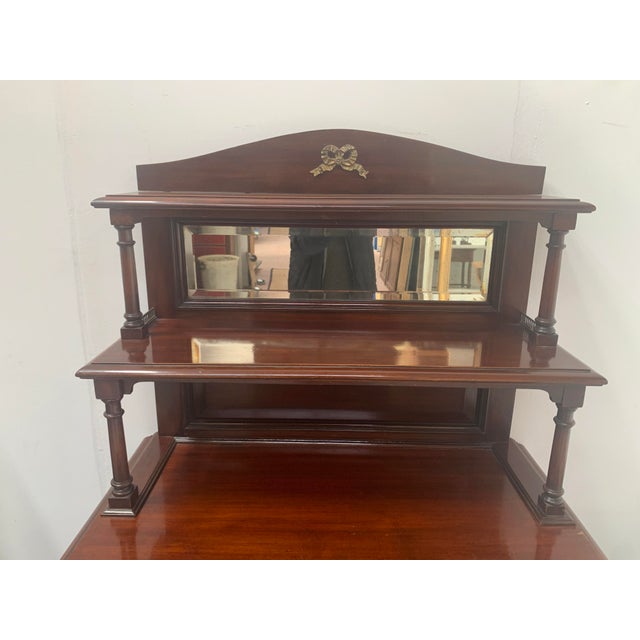 Empire Style Mahogany Cupboard For Sale - Image 5 of 12