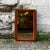 Vintage Scandinavian Teak Mirror For Sale - Image 3 of 4