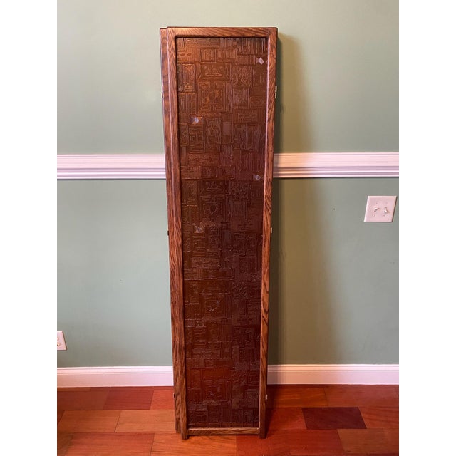 Mid Century Modern Saftiplas Three-Panel Room Divider For Sale - Image 10 of 13