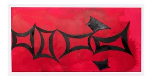 Giorgio Lo Fermo, Ideograms II, Oil Paint, 2021